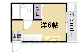 1Kの間取り画像