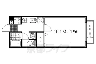 セジュールKaMiNs【1階】の間取り