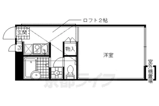 レオパレスイシナダ【2階】の間取り