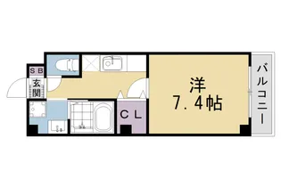 セイバリープレース【2階】の間取り