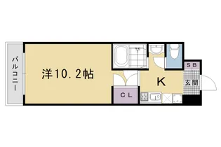 CASA SHIKO【5階】の間取り