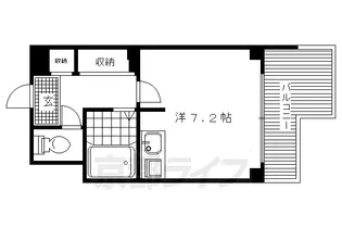 ハウス6【102号室】の間取り