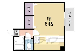 ハウス6【107号室】の間取り