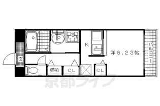 ベル・エトワレ【1階】の間取り