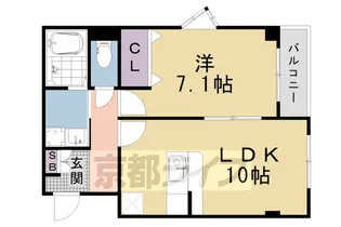 Harmony Mibu【2階】の間取り