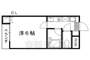 クレイドルアラキ【202号室】の間取り
