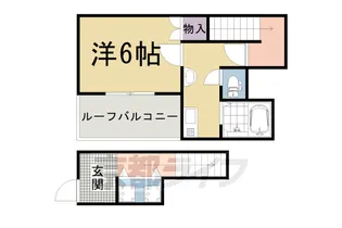 スペース東野【2階】の間取り