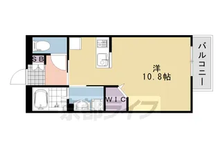 シャーメゾン平尾【202号室】の間取り