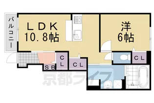 サンコート【1階】の間取り