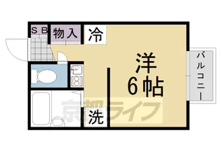 レオパレスファンタジー【102号室】の間取り