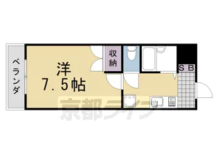 シャントールⅢ【301号室】の間取り