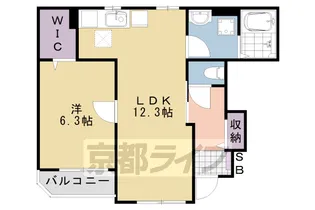 ハピネス【103号室】の間取り