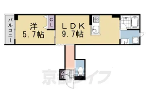 TSUMUGI【2階】の間取り