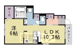 ソルテ【1階】の間取り