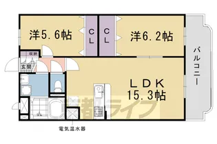 グレース・フレア【302号室】の間取り
