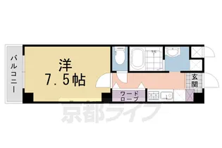 アーネストハイツ三宅【301号室】の間取り