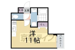 北山∞Infinite【4階】の間取り