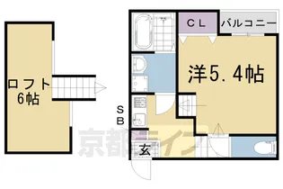 メゾンドセレーノ【2階】の間取り