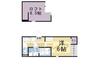 Hokulani藤森【203号室】の間取り