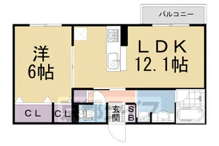 SINFONIA【1階】の間取り