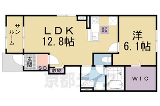 グランアンジュ【1階】の間取り