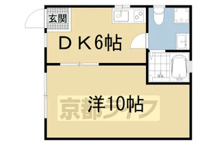 六反田ハイツ【101号室】の間取り