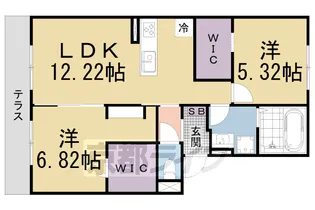 VENTO (ビエント)【2階】の間取り