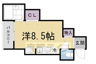 デパール石田【101号室】の間取り