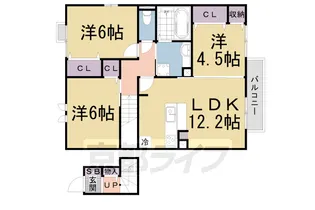 3LDKの間取り画像