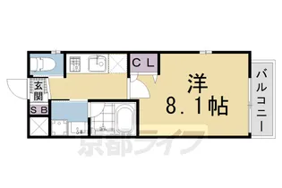 R5コート【4階】の間取り