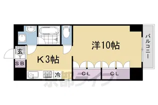 モコビル【2G号室】の間取り