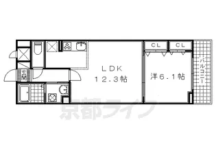 ソレイユ【2階】の間取り