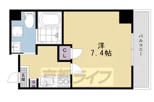 京都府京都市伏見区京橋町【マンション】の間取り