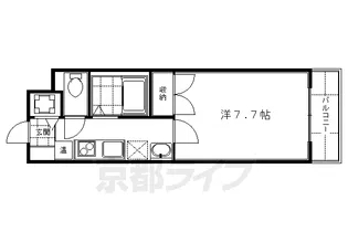 メゾン・ド・ビオラ【101号室】の間取り