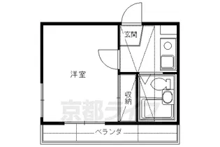 HOMEST大手町【201号室】の間取り