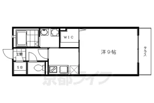 タイム・タウザン【105号室】の間取り