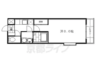 メゾン・ホープ【4-D号室】の間取り