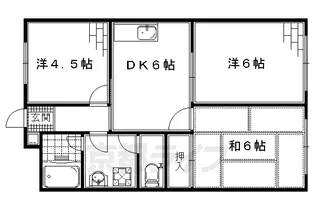 シュロスインレット【2階】の間取り