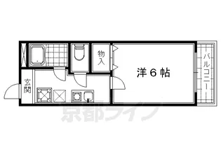 アドラブール【3階】の間取り