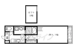 メゾン・アクティブ【5-B号室】の間取り