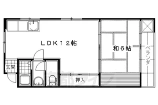 サンパール【2階】の間取り