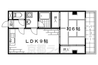 メゾン松永【202号室】の間取り