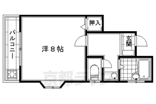 プチハウスひまわり【101号室】の間取り