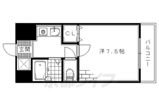 米市館【5階】の間取り