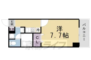 アンプルールフェールエアリーズⅡ【2階】の間取り