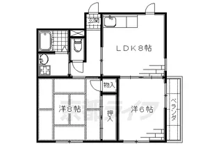 田中マンションⅡ【201号室】の間取り