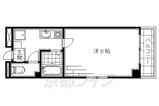 ブレーメン【201号室】の間取り