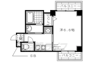 Blanche court【4階】の間取り