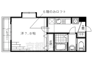 メゾン アイリス【4-B号室】の間取り