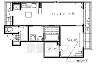 アクイールハル【1階】の間取り